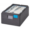 Termoizolačný box Cam GoBox, horné plnenie, GN 1/1, 35,5 l, Cambro, Čierna, 600xx(H)257mm