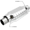 Katalyzátor MagnaFlow 99065HM se vstupy pro dvě lambda sondy - 60 mm (MagnaFlow #99065HM UNIVERSAL-FIT CATALYTIC CONVERTER)