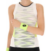 Dámsky top Lotto Tech W I - D4 Tank - bright white/sharp green - Viacfarebný (S)