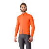 Castelli Perfetto Air Jacket, Brilliant orange Veľkosť: 3XL Pánska cyklistická bunda s dlhým rukávom