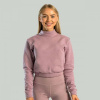 GymBeam Dámska mikina Essential High-Neck Mauve - STRIX Veľkosť: S, Veľkosť oblečenia: S