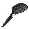 Hansgrohe Raindance Select E Sprchová hlavica, 3 prúdy, EcoSmart, matná čierna 28728670-HG