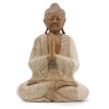 Ručne vyrezávaná socha Buddhu - Modliaci Buddha 40cm