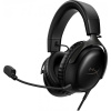 HP HyperX Cloud III káblové slúchadlá s mikrofónom, minijack 3,5mm + USB, čierne (727A8AA)