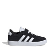 adidas Vl Court 3.0 Shoes Child Boys Black/White C10 (28)