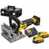 DeWALT DCW682P2 Aku lamelovacia frézka XR 18 V, (2 x 5,0 Ah), kufor Tstak