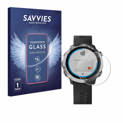 Savvies HD33 čiré tvrzené sklo pro Garmin Forerunner 645 (Savvies HD33 čiré tvrzené sklo pro Garmin Forerunner 645)