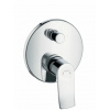 Hansgrohe Sprchová a vanová baterie Metris bez podomítkového tělesa chrom 31493000