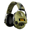 Sordin Supreme Pro-X LED - camo mušle, camo látka, gélové náušníky, LED svetlo
