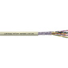 LAPP 35810/1000 dátový kábel UNITRONIC LIYCY (TP) 2 x 2 x 0.5 mm² sivá 1000 m; 35810/1000