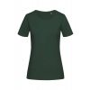 Dámske tričko STEDMAN Lux Fitted - Crew neck, Bottle zelená, XL
