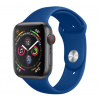AW Jednofarebný remienok na Apple Watch - Diamond blue Veľkosť / Rozteč: 44/45/46/49mm, Farba: Diamond blue, Dĺžka remienka: Dámsky - S/M (13 - 19cm) IR-MJ01-098