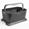 Luxusní nákupní košík do auta, Rati Basket, Grey - Šedý
