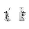 La Pavoni Stradivari Lusso + Rocket Espresso SUPER FAUSTO, chrome