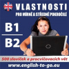 Audiokniha: Angličtina - vlastnosti pro pokročilejší B1, B2