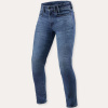 REVIT Nohavice Piston 3 Skinny Medium Blue Used 34 L32