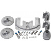 QUICKSILVER Anódová sada hliníková pre Z-náhony Mercruiser Bravo III 888761Q04 ANODE KIT