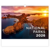 Helma Nástenný kalendár National Parks 45 x 31,5 cm 2026