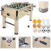 Futbalová tabuľka 140 x 89 x 87 cm (Futbalový stolík futbalový stôl Leeds 60 kg + zadarmo)