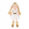 Lalka handrová plyšová hračka zlatá princezná Lily 38 cm