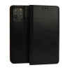 TopQ Špeciálne puzdro pre XIAOMI REDMI NOTE 12 PRO 5G BLACK (kožené)