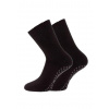 Dámske protišmykové ponožky thermo čierne, veľ. 35-37
