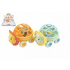 Teddies Chrastítko autíčko zvířátko plast 14cm na volný chod