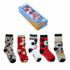 Dovoz EU PONOŽKY MICKEY MOUSE, SADA 5KS, VEĽKOSŤ 25-30 Bavlna/Viskóza UNI