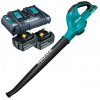MAKITA DUB361Z-6D Dúchadlo prietok 156 - 264 m3/h na 36V (2x 18) Li-Ion (LXT) 6.0 Ah akumulátor (2ks) + nabíjačka - MAKITA DUB361Z-6D