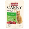 Animonda Carny Adult 85 g hovädzie + pštros, vrecko pre mačky