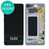 LCD displej + Dotykové sklo Samsung Galaxy S10 Plus G975F Prism Black Aftermarket PRO