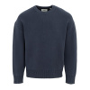 Firetrap Crew Neck Sweater Knitted Jumper Men Navy XL