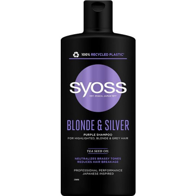 Syoss Blonde & Silver Purple Shampoo 500 ml