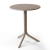 Plastový záhradný stôl Spritz Tortora 60,5 cm NARDI