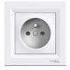 Schneider electric Zásuvka Asfora 2P+PE biela 2800121