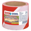 Tesa Výstražná páska 80 mm x 100 m červeno-biela