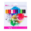Ecoline sada akvarelových pier Bright - 10 farieb (Ecoline sada akvarelových pier Bright - 10 farieb)