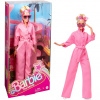 Barbie v růžovém filmovém overalu