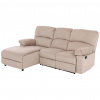P & B ROHOVÁ SEDACIA SÚPRAVA, textil, béžová - Online Only obývacie izby - 000454001704