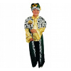 Kostým pre chlapca- Kráľ's Outfit King Tri kráľ Jasełka 130-140 cm (Obliekanie oblečenia z troch kostýmov Green 130/)