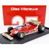 Brumm Ferrari F1 312t4 N 12 Monaco Gp 1979 Gilles Villeneuve - s figúrkou vodiča 1:43 červená
