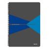 Leitz Office blok A4 linajkový modrý