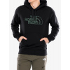 Mikina s kapucňou The North Face Drew Peak Light Hoodie - tnf black/duck green