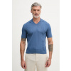United Colors of Benetton polo tričko pánske s bavlnou 1D7ZU301U tmavomodrá M