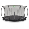 Trampolína EXIT Silhouette ground 427 cm so sieťou - Black