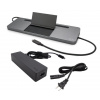 i-tec USB-C Metal Ergonomic 4K 3x Display Docking Station, PD 85W + i-tec Universal Charger 100W/ PN:C31FLATPRO100