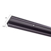 G-U samostatná lišta pre PSK 966/150 Farba: Tmavo hnedá, Typ: 2500 mm