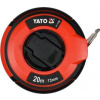 Yato Pásmo měřící ocelové 20 m,13mm