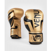 Boxerské rukavice Venum Elite - Gold/Black Velikost: 12oz