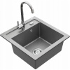 Kuchynská batéria - Mexen Vito Granite umývadlo batérie, sivé (Kuchynská batéria - Mexen Vito Granite umývadlo batérie, sivé)